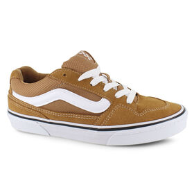 Brown Shoes Vans Caldrone Right Side View
