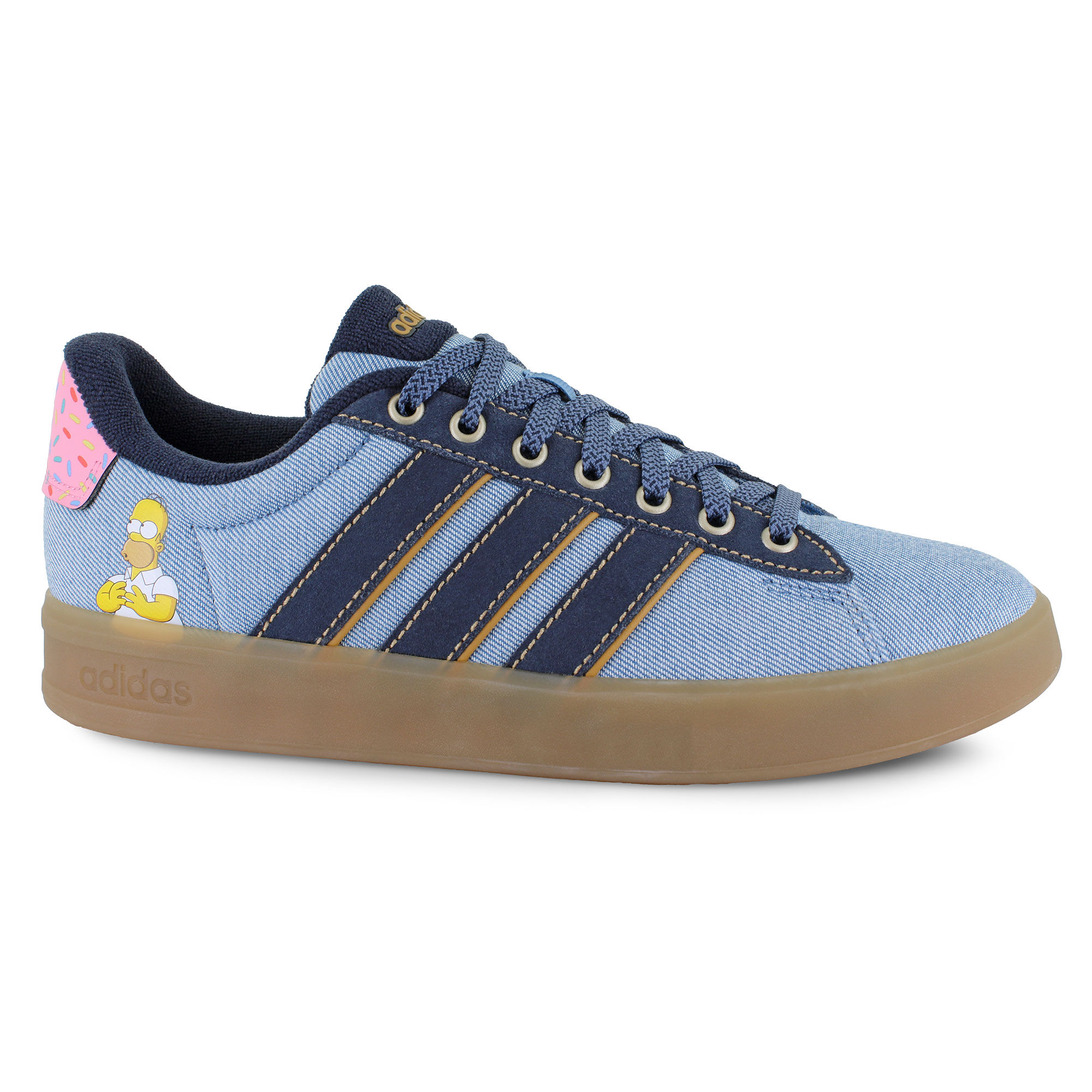 adidas Grand Court 3.0 Simpsons Right Side View
