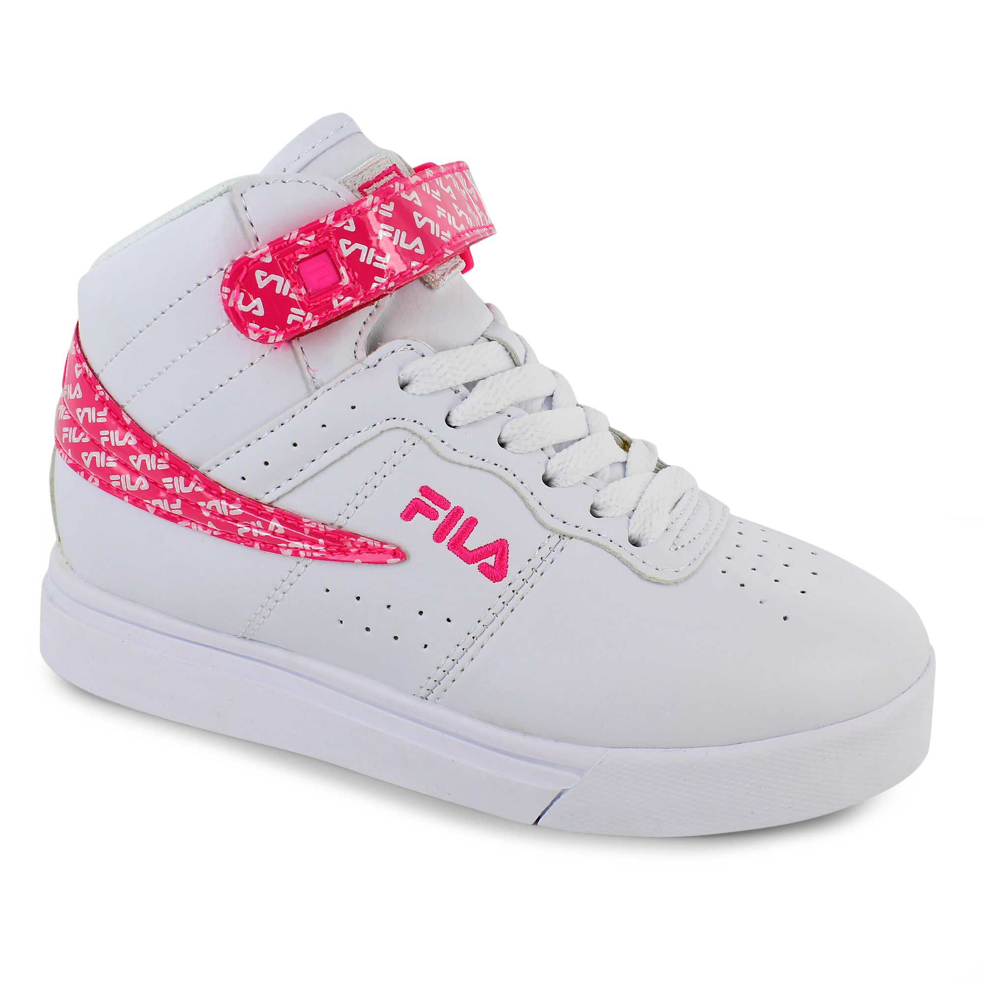 pink high top filas