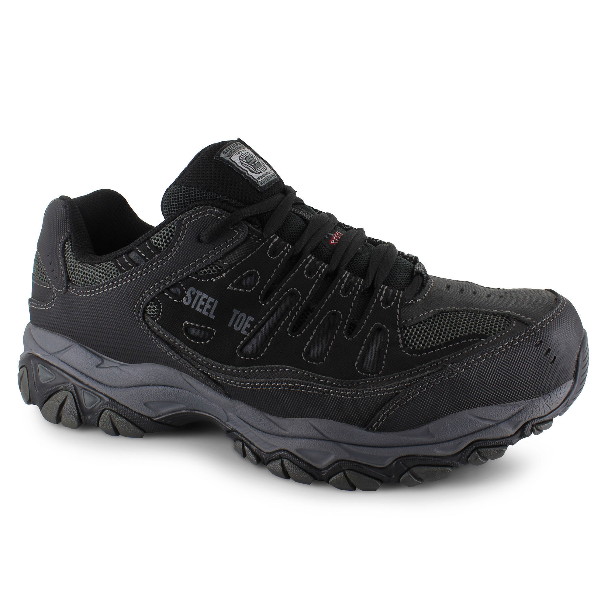 Skechers Work: Cankton Steel-Toe - 77055 Right Side View