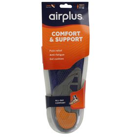 Insoles & Comfort Men's airplus Comfort & Support Insoles Front Package View