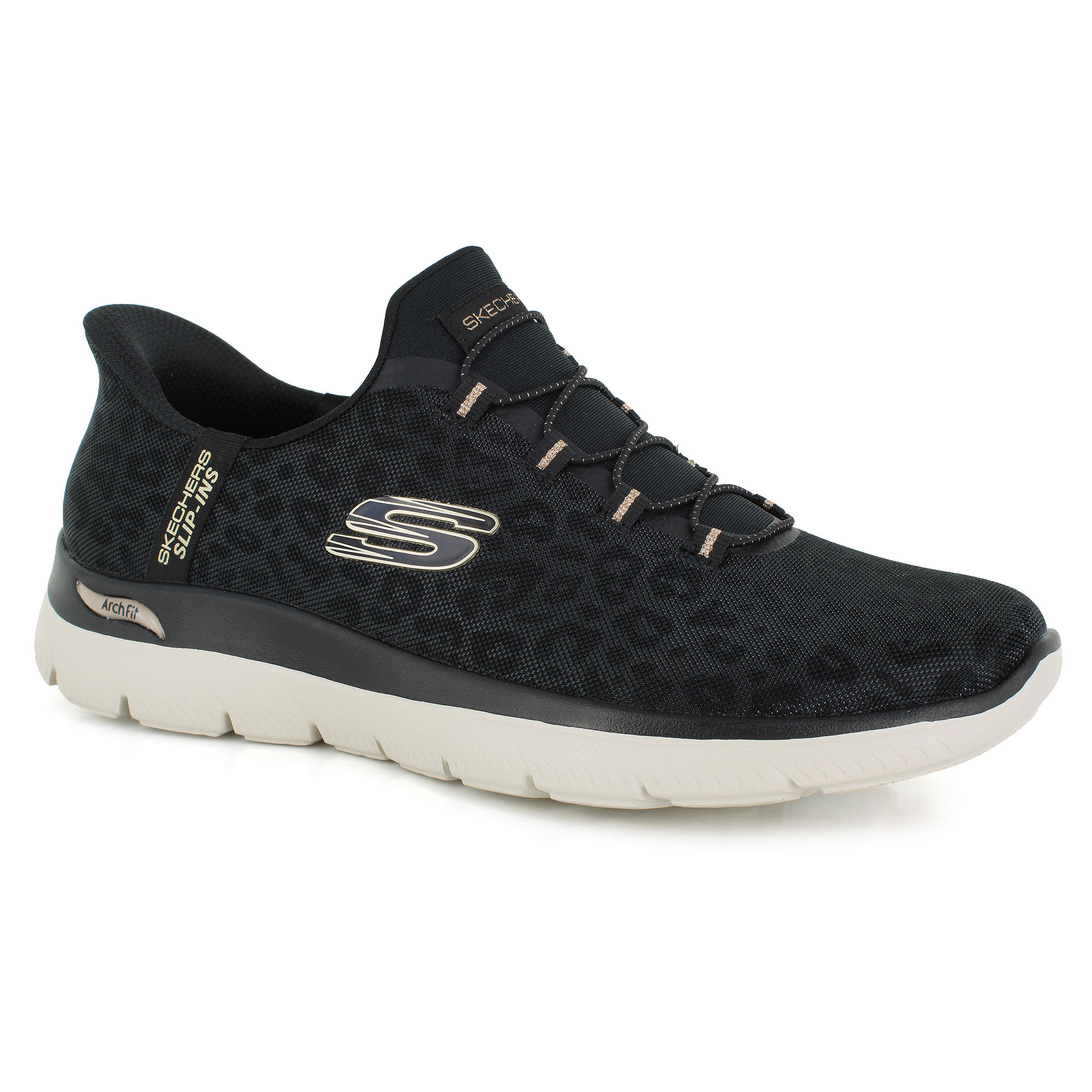 Skechers Slip-ins - Summits - Luxe Leopard Right Side View