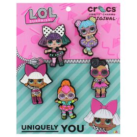Crocs Jibbitz Crocs Jibbitz L.O.L. Surprise! 5-Pack Front Package View