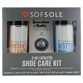  SOF SOLE 3-In-1 Athletic Shoe Care Kit Box Package View