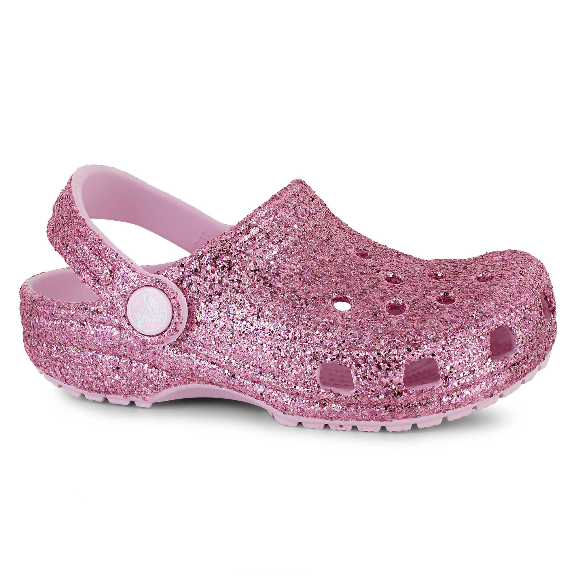Crocs Classic Glitter Clog-K Right Side View