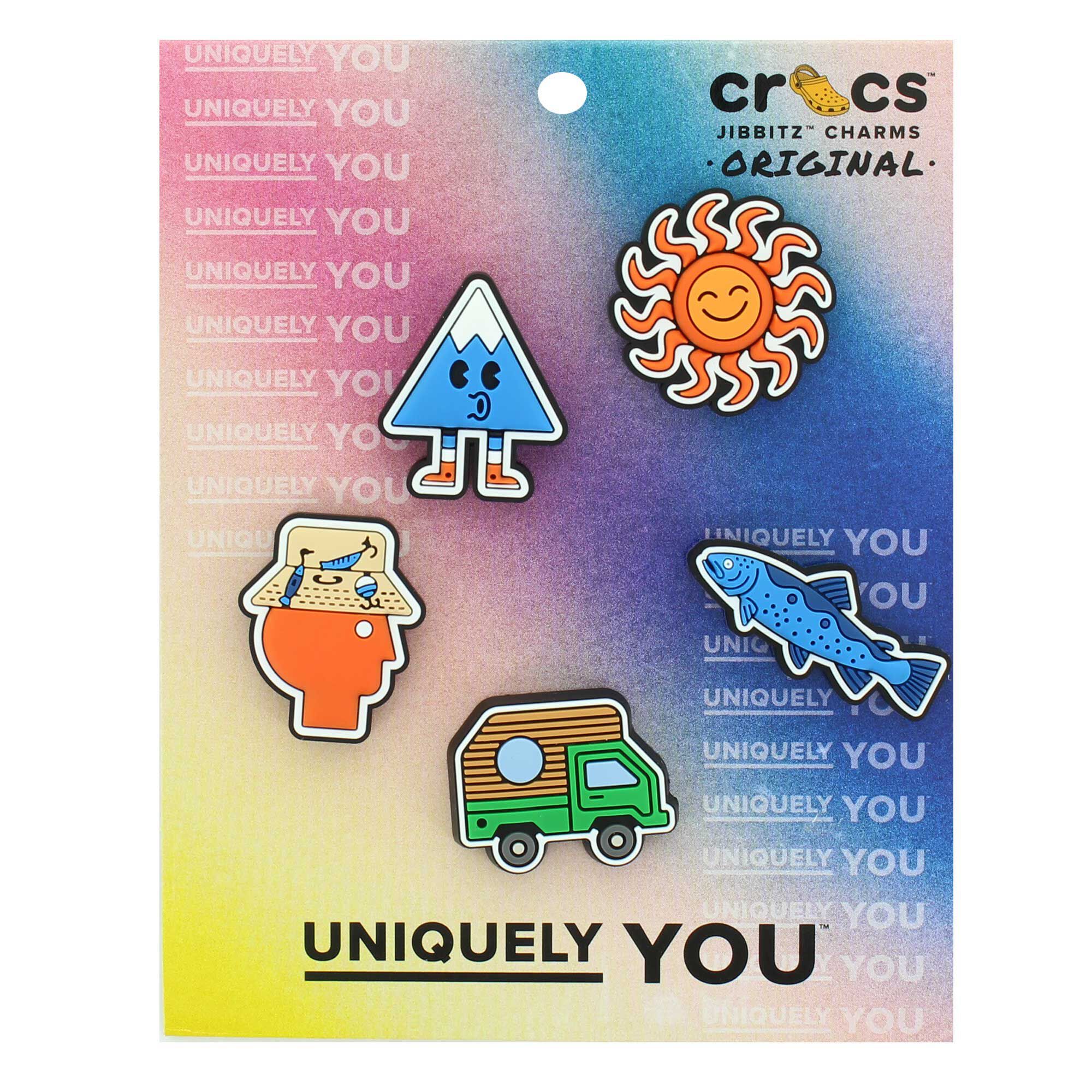 Crocs Jibbitz Day On The Lake 5-Pack Front Package View