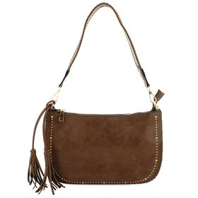  Sam & Hadley Whipstitch Shoulder Bag Front View