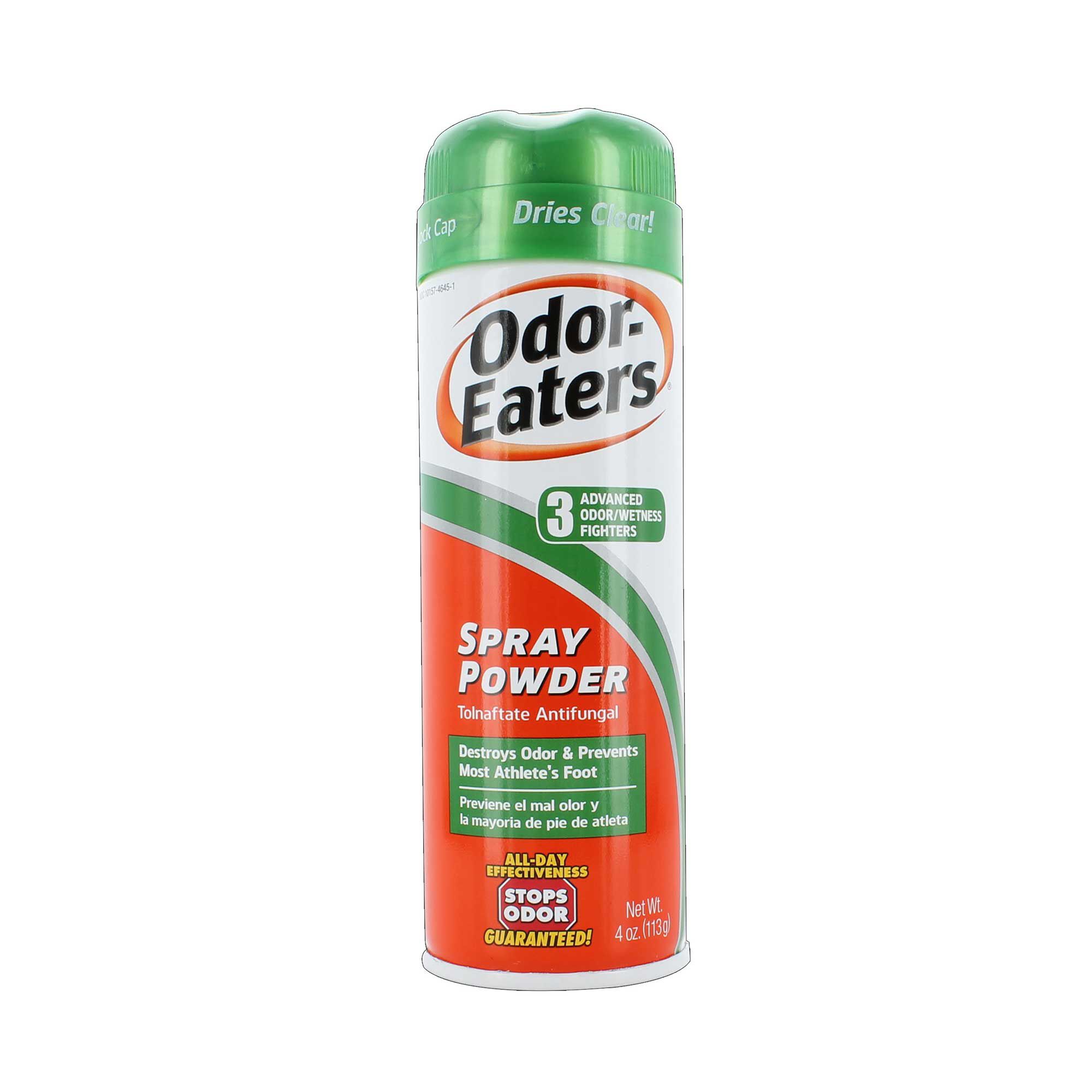 Odor Eaters Spray Powder 4 oz. Can Front View