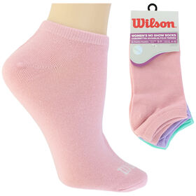  Women's Wilson No-Show 10-Pair Pack Front Image With Package