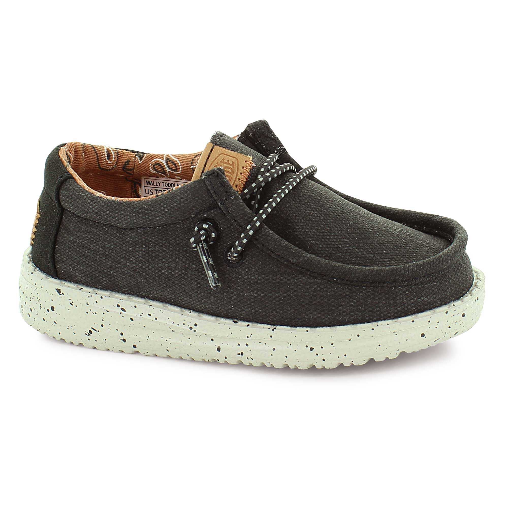 HEYDUDE Wally Toddler Washed Right Side View