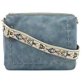  DS Bags Evelyn East/West Crossbody Front View