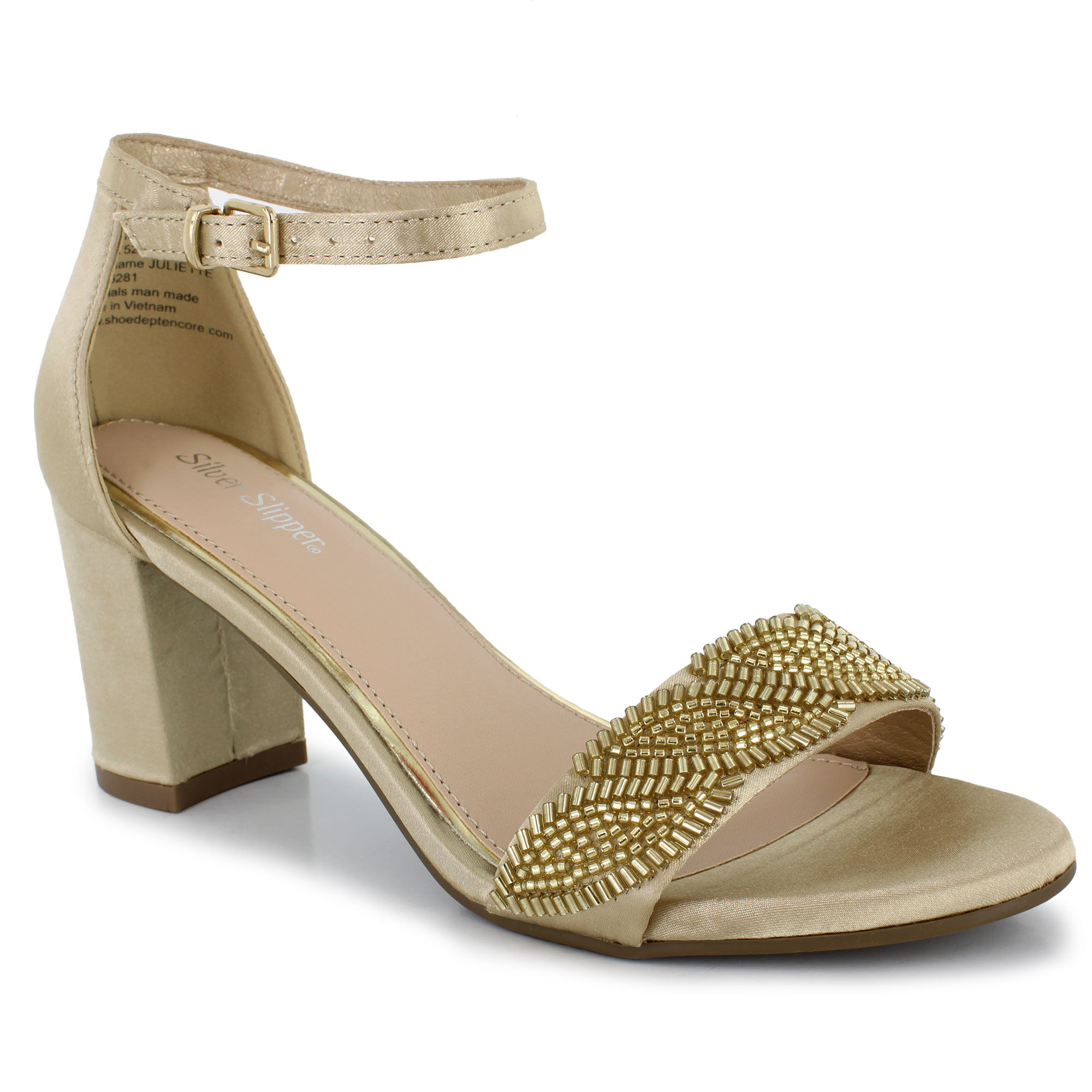 Silver Slipper Juliette Right Side View