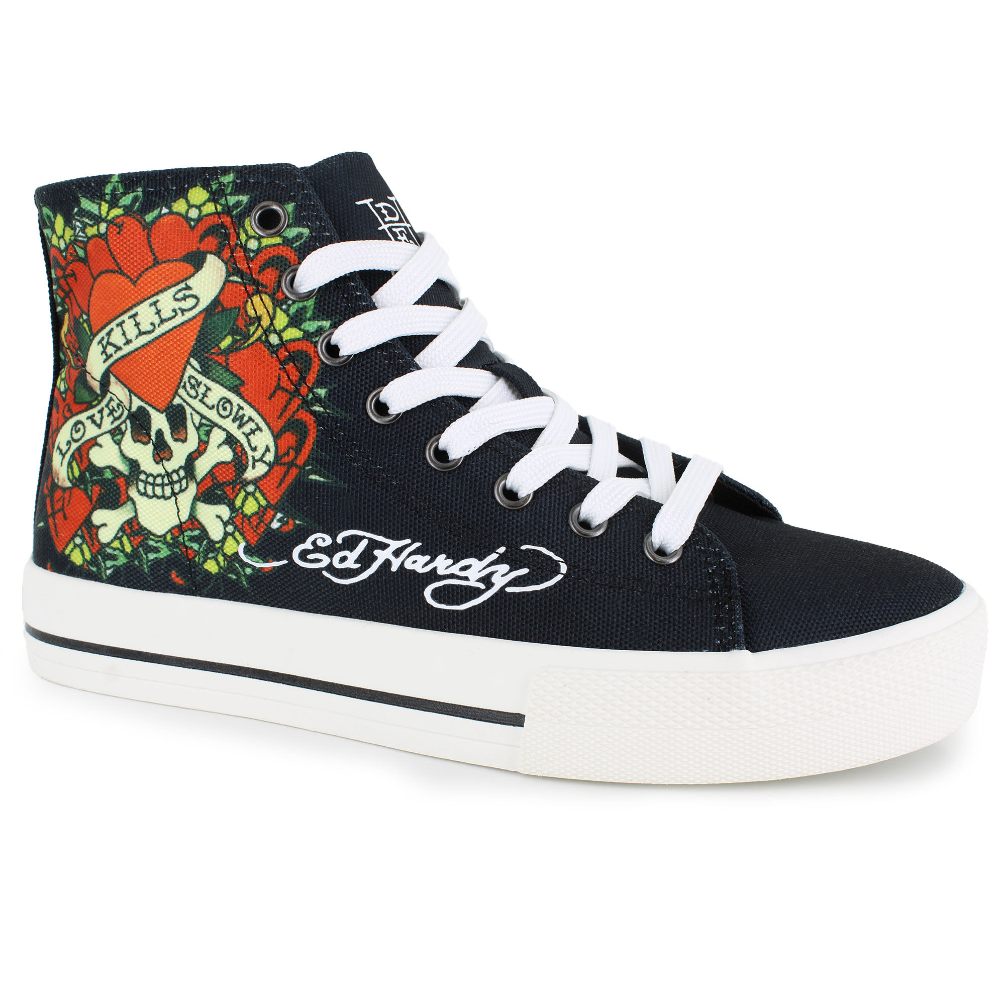 Ed Hardy Hi Hearts & LKS Right Side View