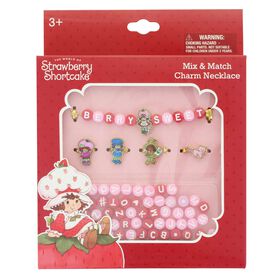  Strawberry Shortcake Mix & Match Charm Necklace Front Package View