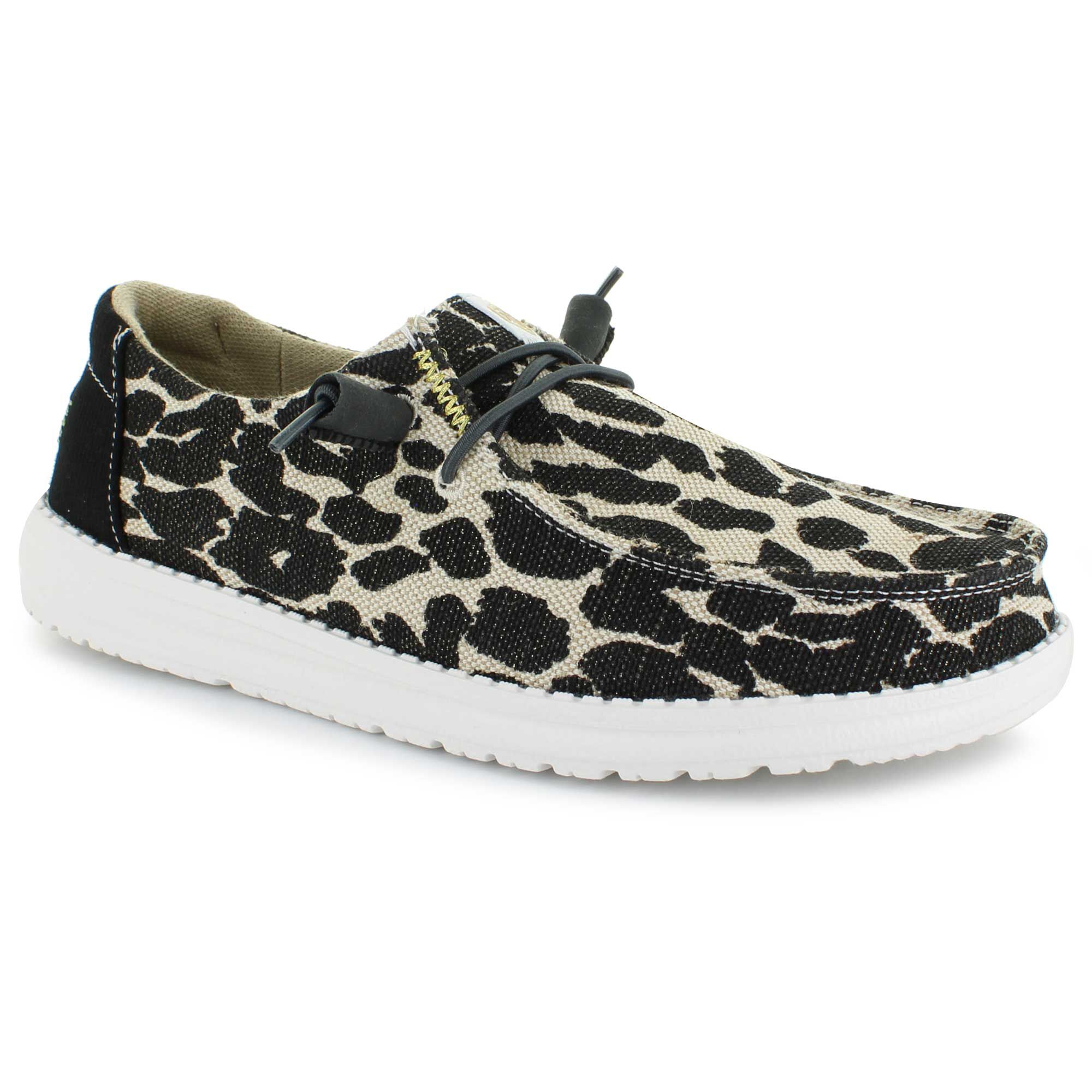 HEYDUDE Wendy Leopard Right Side View