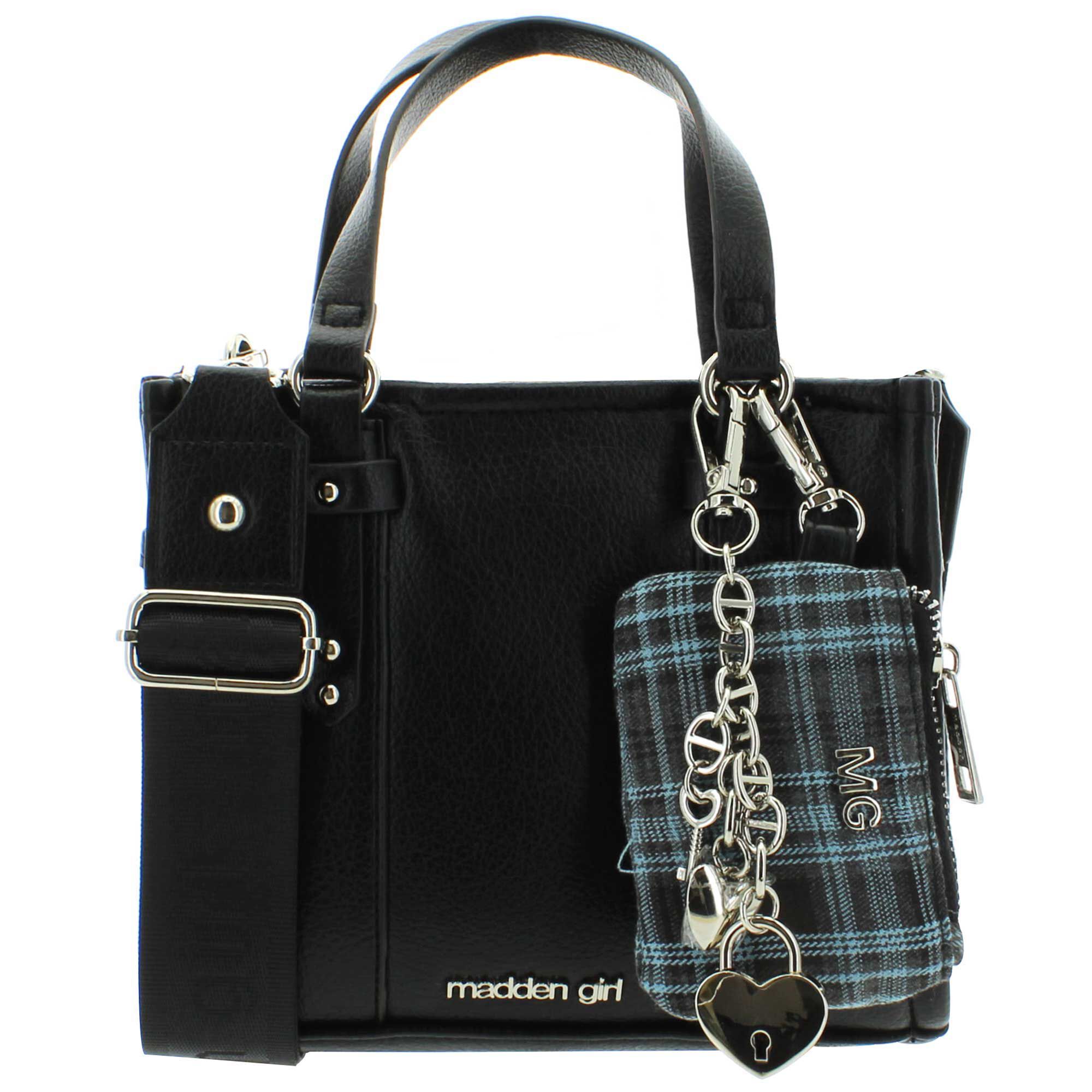 Madden Girl Tote With Small Pouch Clip-On Front View