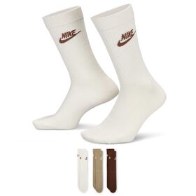 Socks Men's Nike Everyday Essential Crew 3-Pair Pack Side View With Package