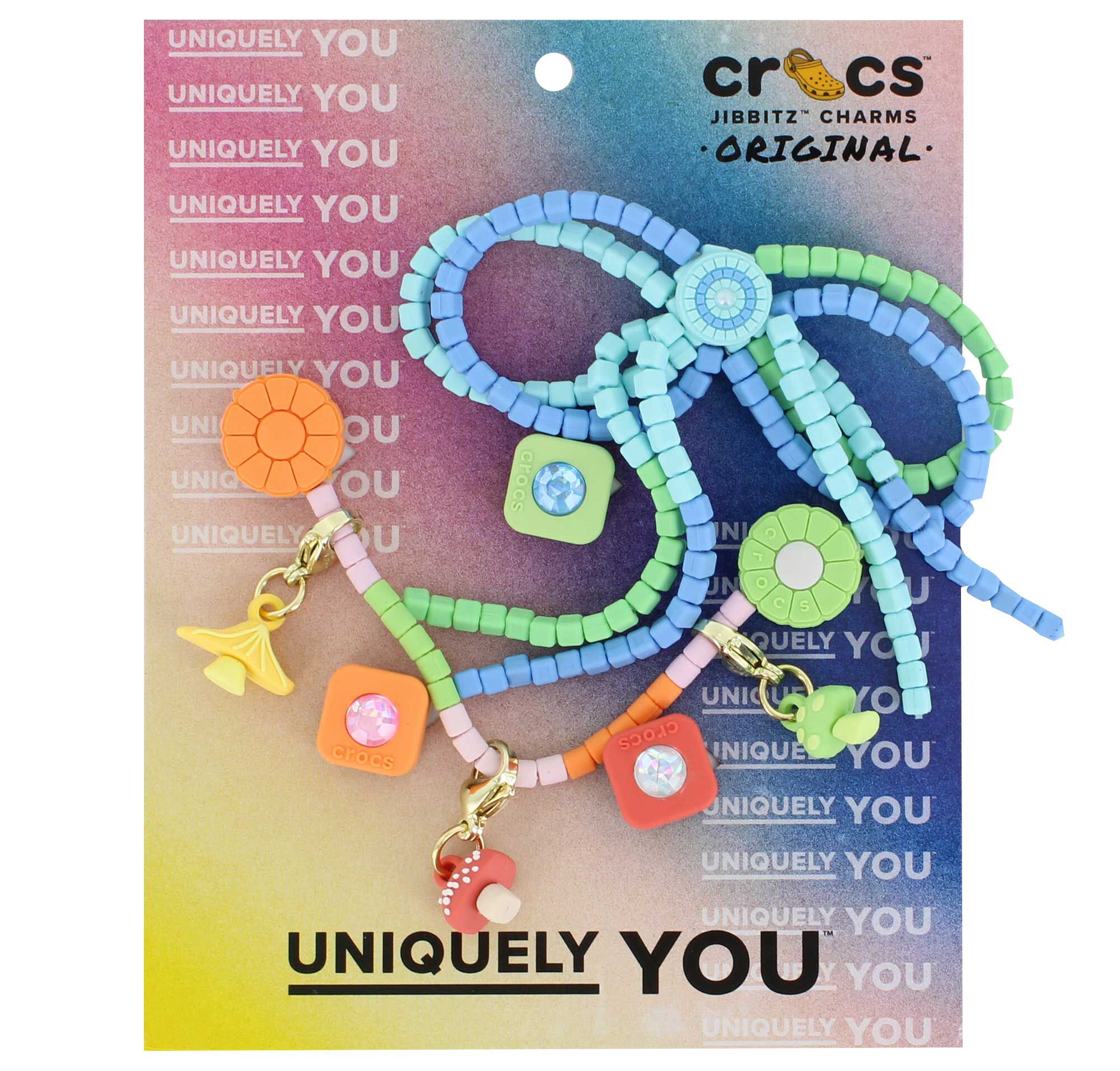 Crocs Jibbitz Colorful Irreverent 5-Pack Front Package View