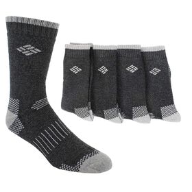  Men's Columbia Crew 4-Pair Pack Side View With Package