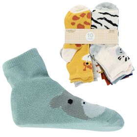  Infants' Capelli Safari Crew Size 2T-4T 10 for $10 Side View With Package