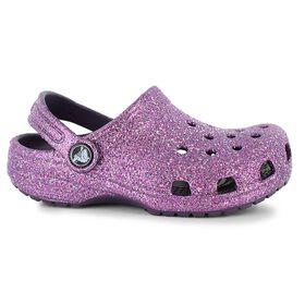 Mermaid Shoes and Accessories Crocs Classic Space Glitter Clog-K Right Side View
