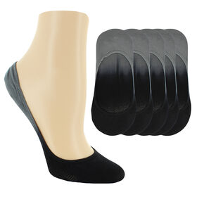 Socks Women's Dominique Nicole Gradient Liner 5 Pairs Side View With Package