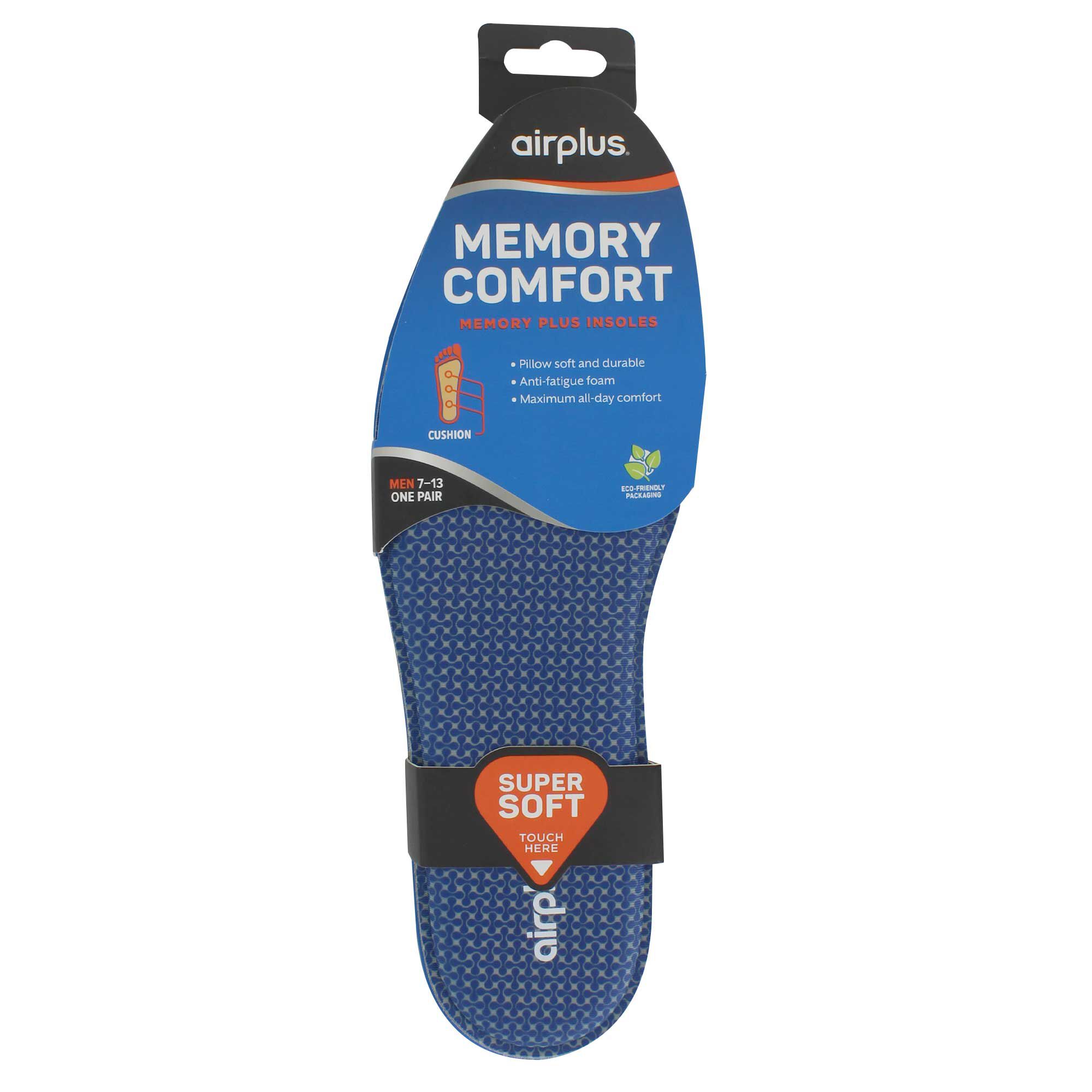 Men s airplus Memory Comfort Insoles SHOE SHOW MEGA