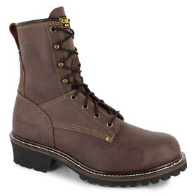 Brown Shoes Carolina 7550 8" Logger Steel Toe Right Side View