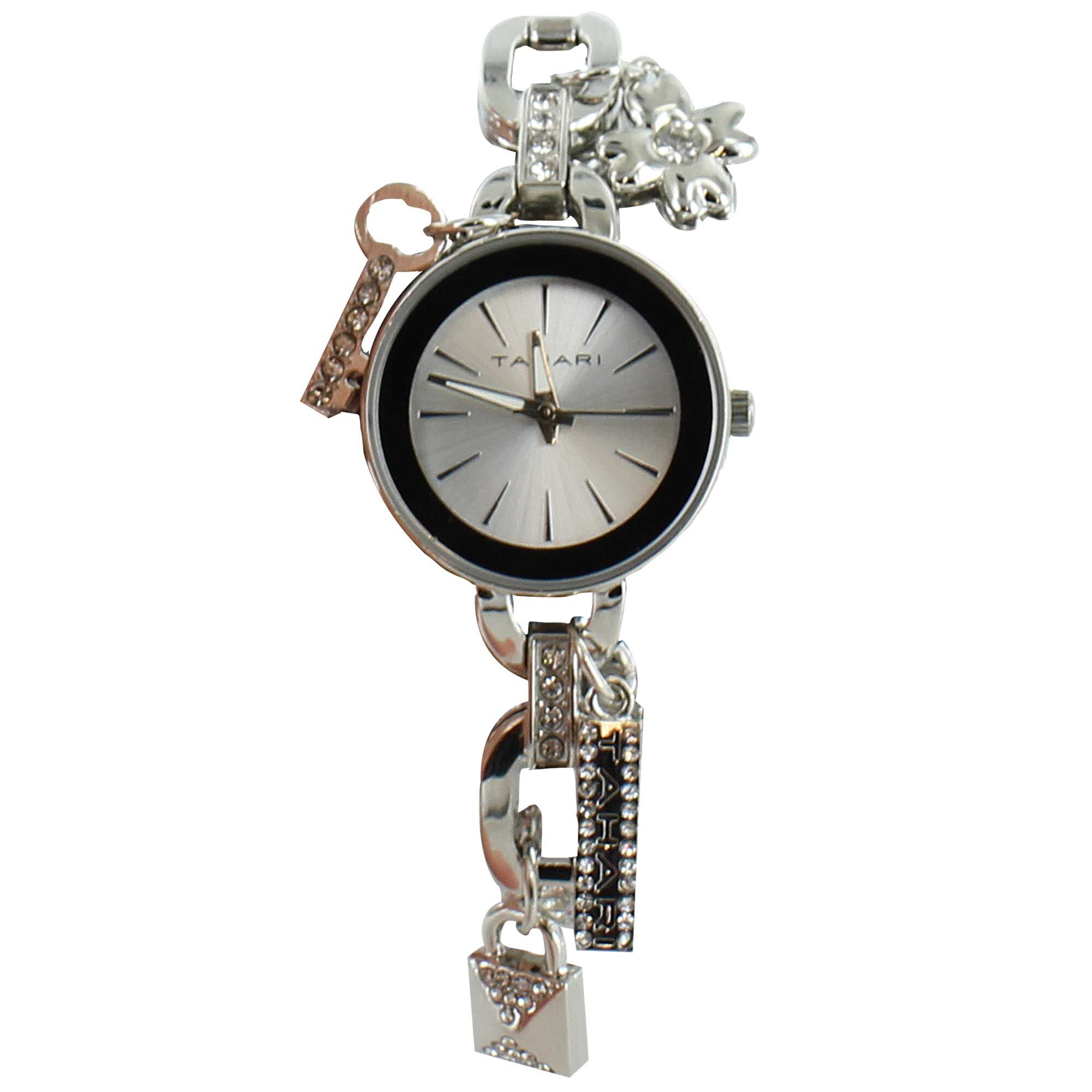 Tahari Watch With Charms Front View