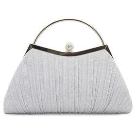 Evening d'margeaux Pleated Evening Bag Front View