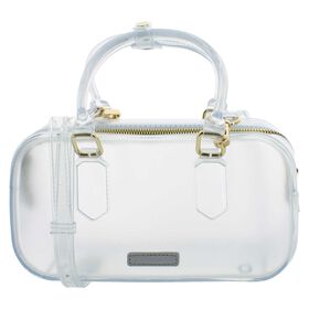  Madden Girl Clear Jelly Tote Front View