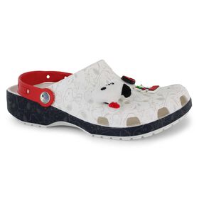 Characters & Collaborations: Shoes & Accessories Crocs Peanuts Classic Clog Right Side View