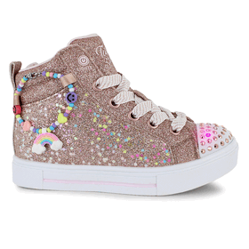 Pink Shoes & Accessories Skechers Twinkle Toes - Charm Bestie Right Side View
