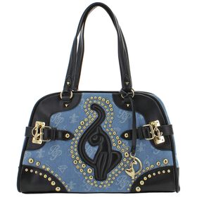  Baby Phat Denim Satchel Front View