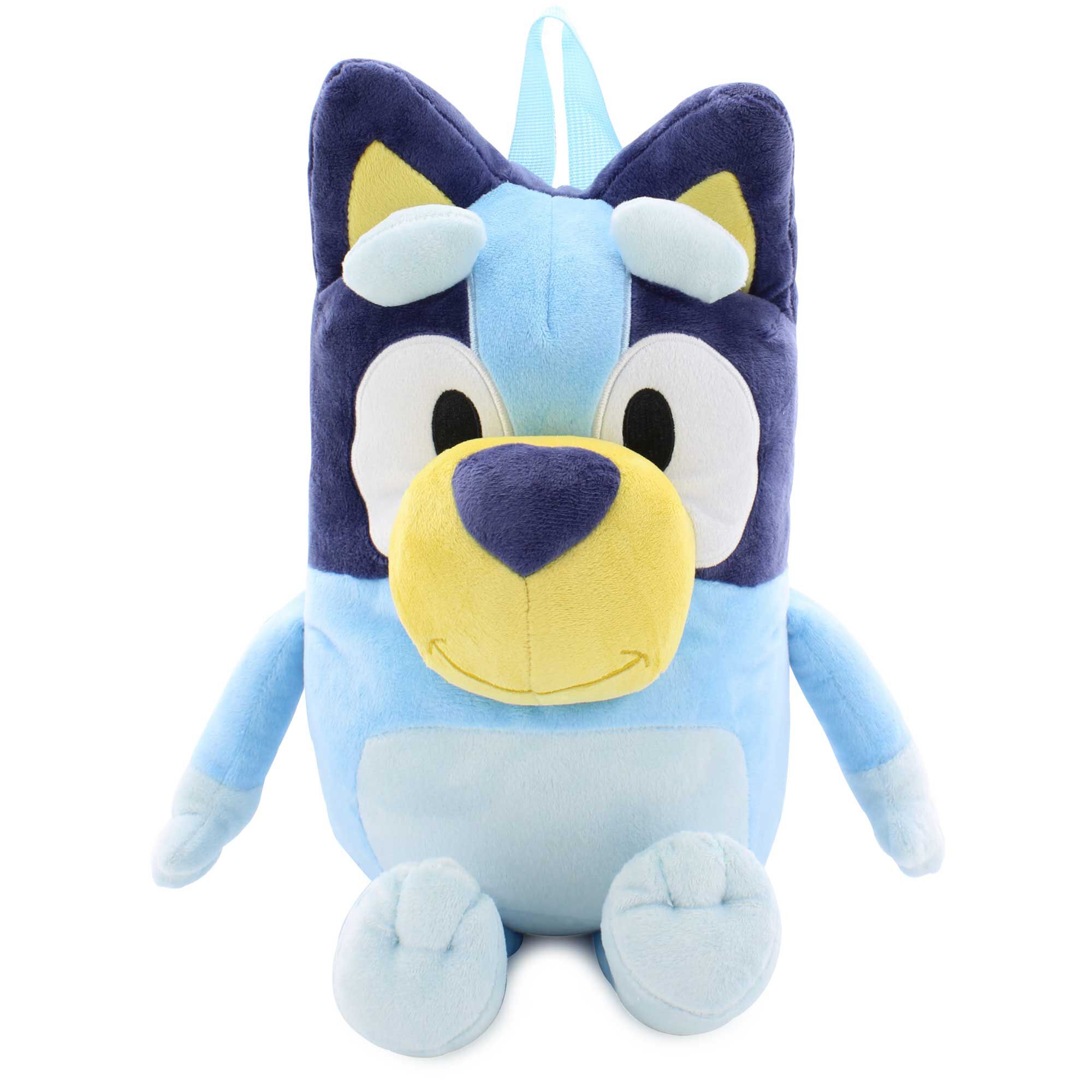 Bluey Plush Backpack Front View