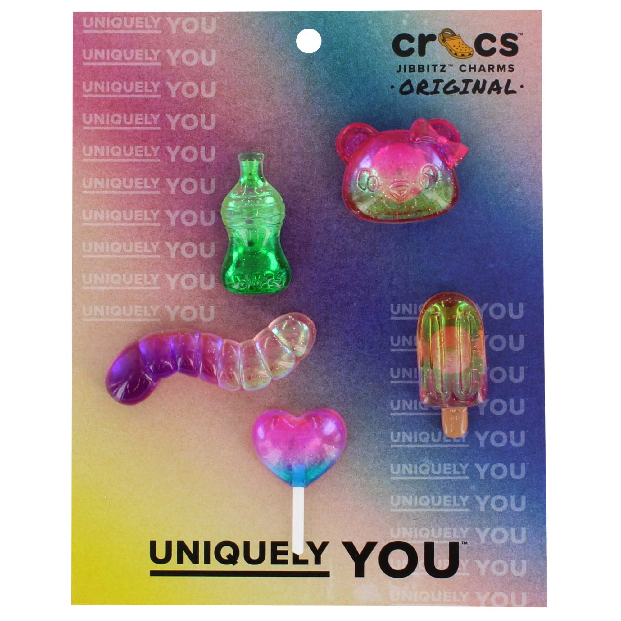 Crocs Jibbitz Jelly Candy 5-Pack Front Package View