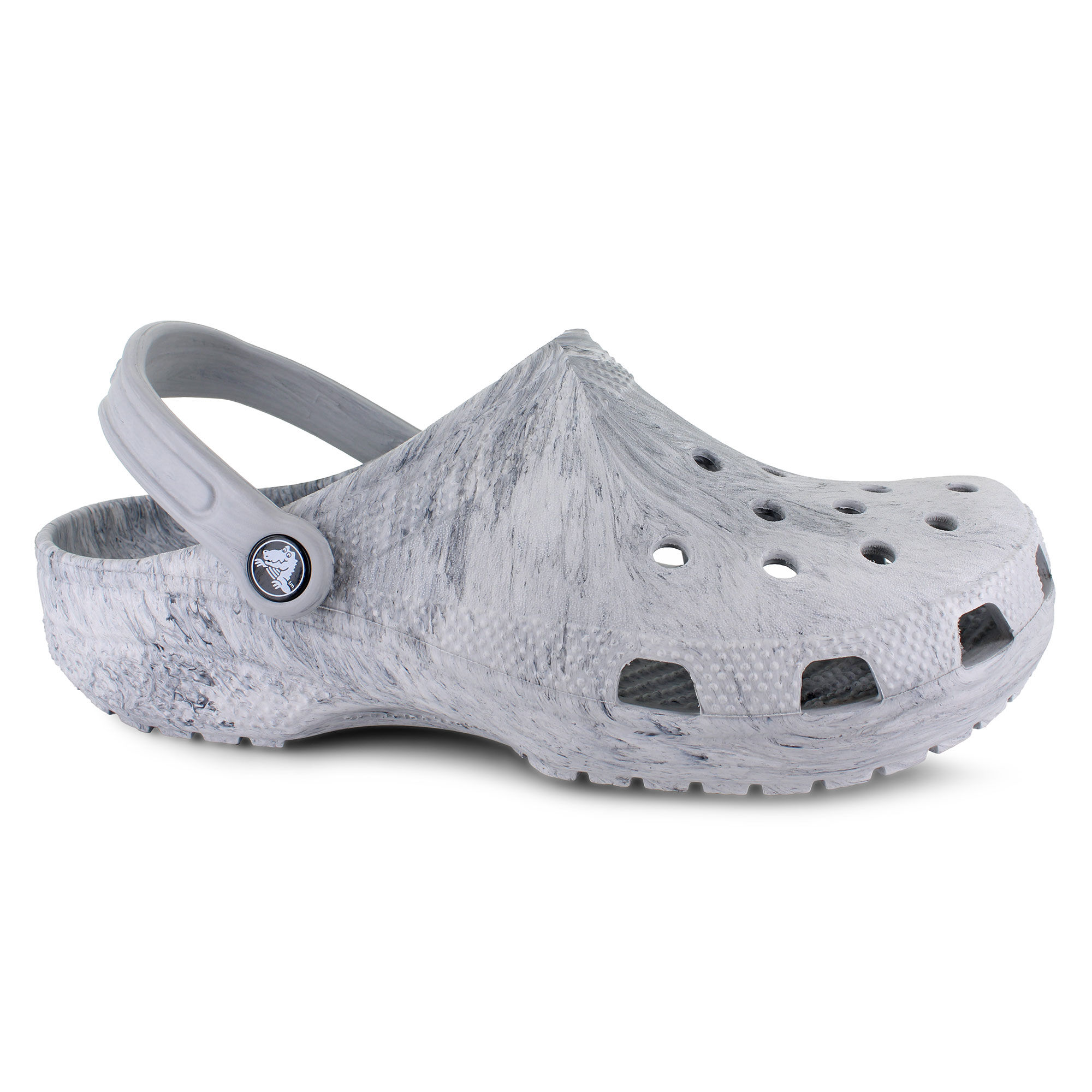 Crocs Classic Watercolor Marbled Clog Right Side View