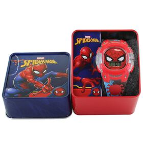 Watches & Jewelry Spider-Man Digital Watch With Flashing Lights Front View