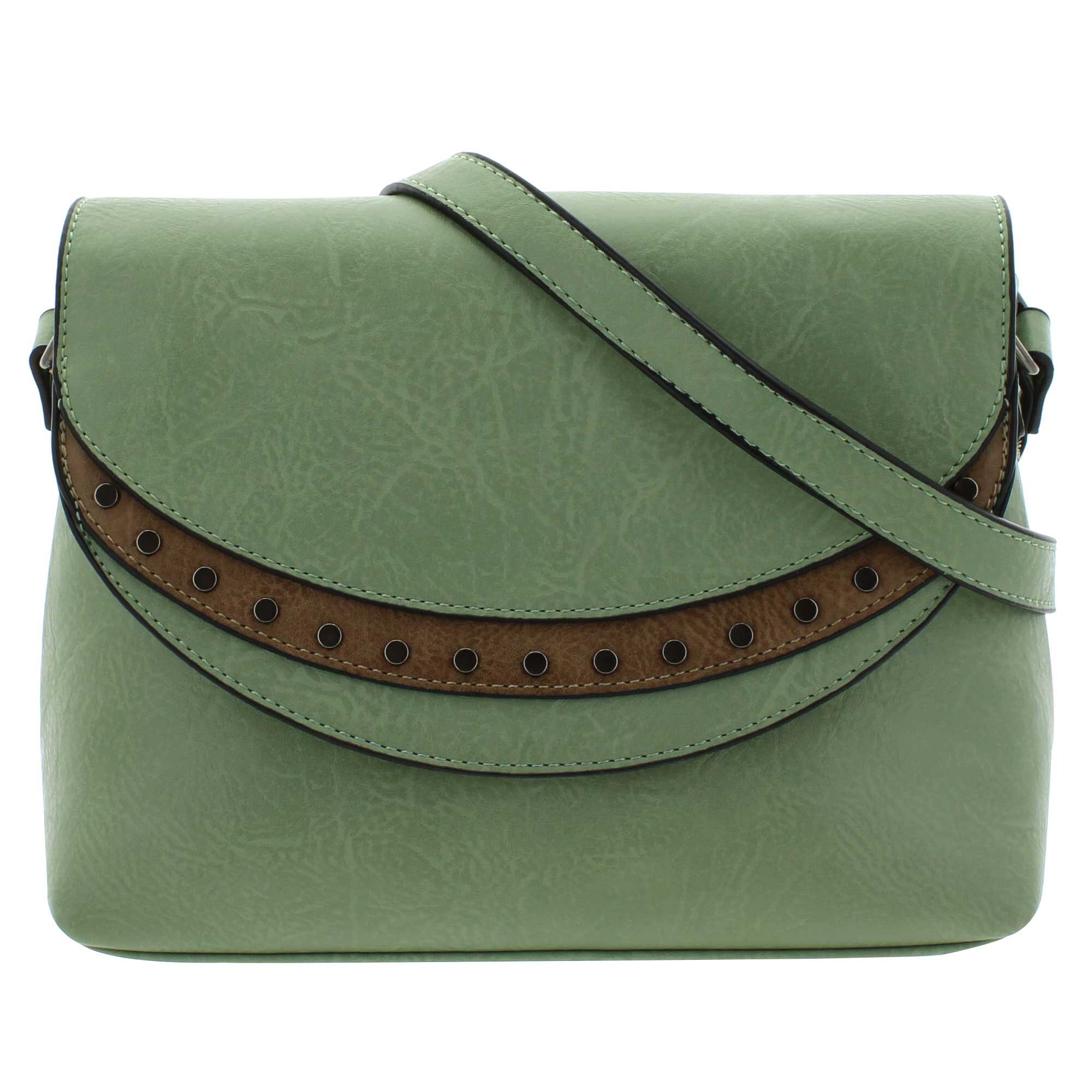 Sam & Hadley Curved Crossbody Front View