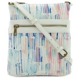  Marbella Carina North/South Color StreakCrossbody Front View