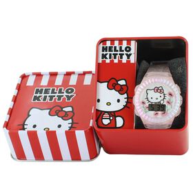  Hello Kitty Floral-Print Watch & Flashing Lights Front View
