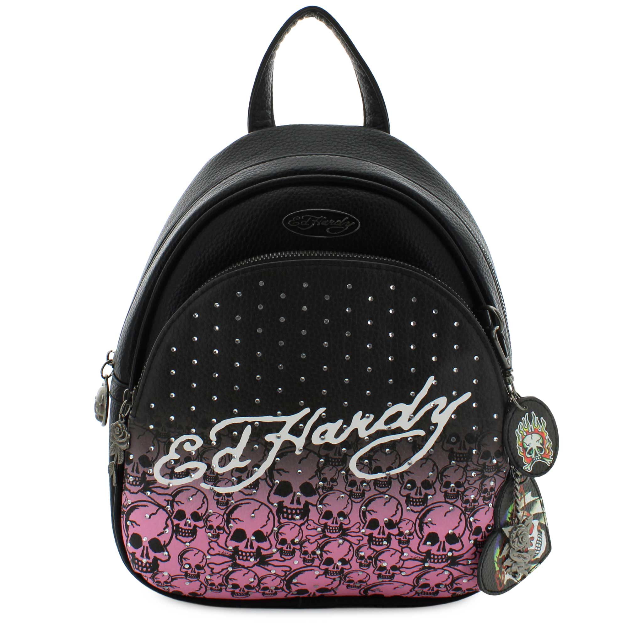 Ed Hardy Harlow Backpack Front View