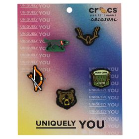 Crocs Jibbitz Crocs Jibbitz Hunting Season 5-Pack Front Package View