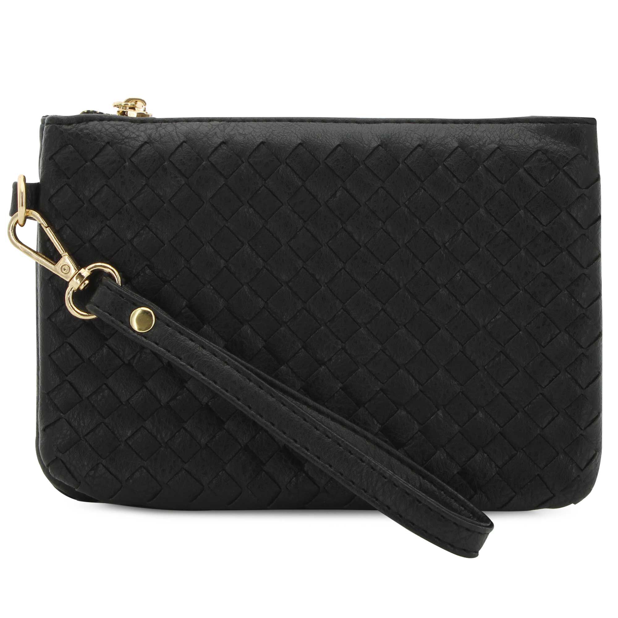 Emperia Woven Crossbody Front Wristlet View