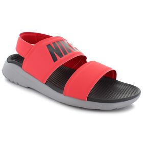 red nike sandals womens