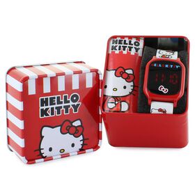 Red Shoes & Accessories Hello Kitty Touch LED Digital Watch Watch In Tin View