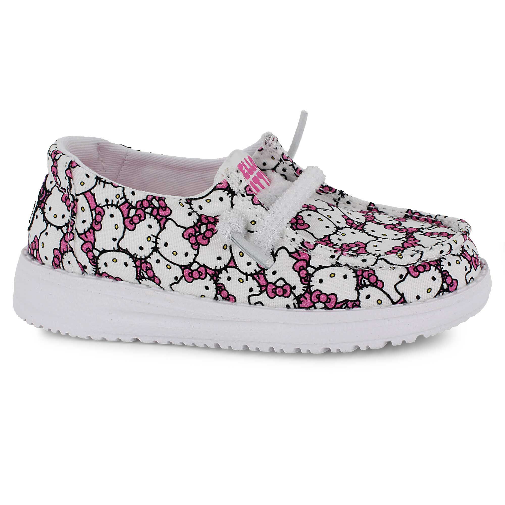 HEYDUDE Wendy Youth Hello Kitty Takeover Right Side View