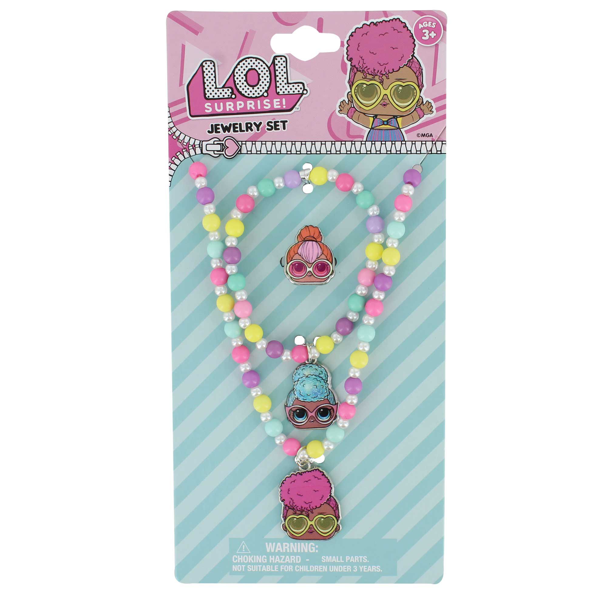 Lol top necklace set
