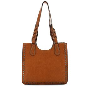  Sam & Hadley Embossed Tote Front View