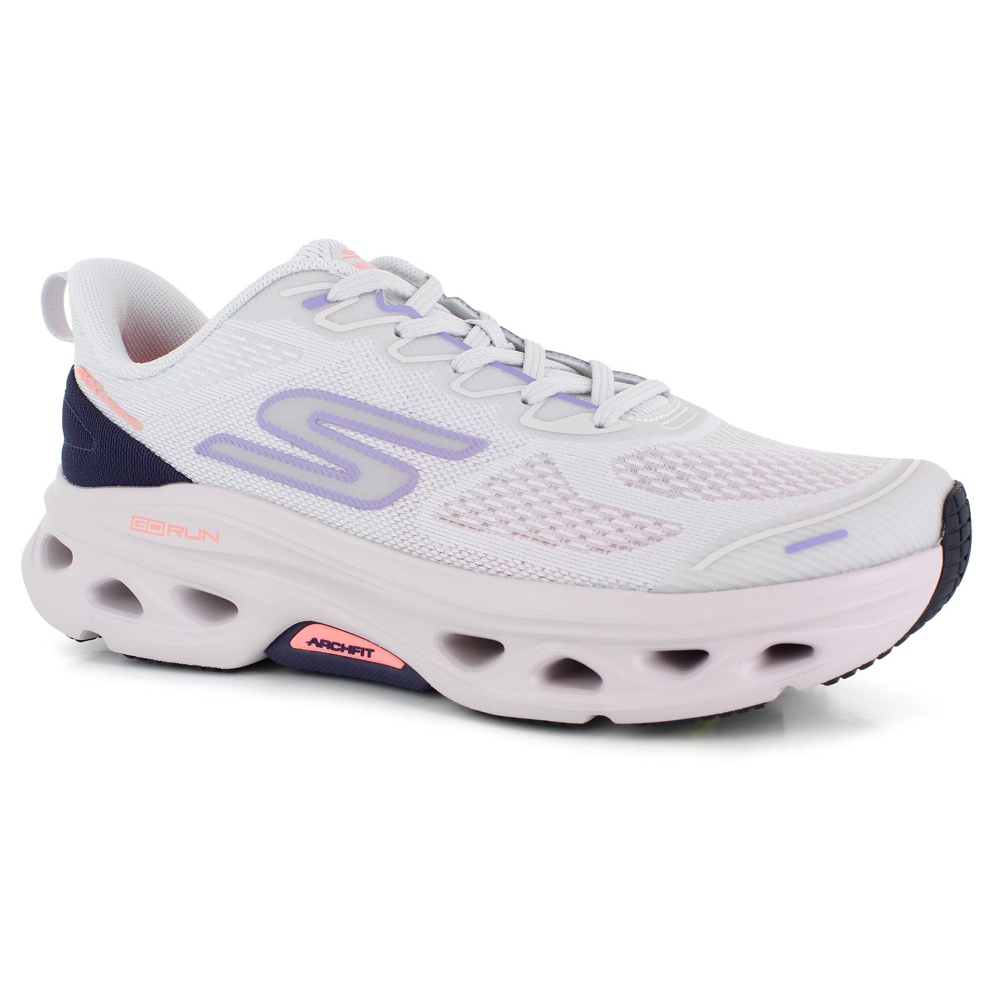 Skechers Max Cushioning Glide-Step - Premium Pace Right Side View